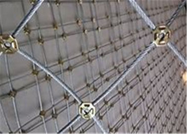 Profesional Rockfall Protection Netting Low Carbon Steel Wire Slope Protection Mesh