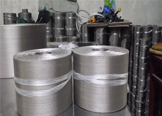 SS304 Stainless Steel 72x15 132x17 152x24 Mesh Reverse Dutch Weave Wire Mesh Conveyor Belt Untuk Mesin Plastik /