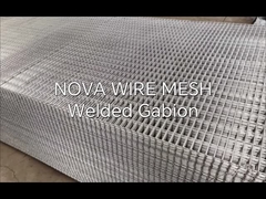 Zinc-Aluminium Alloy Welded Gabion - 275g/m2 Lapisan untuk ketahanan cuaca ekstrem