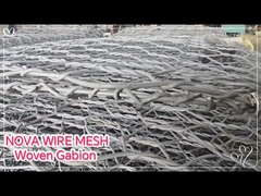 Gabion Anyaman Galvanis - Lapisan Seng 210g/m² untuk Ketahanan 30+ Tahun