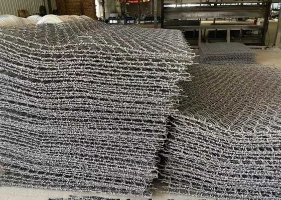 Kasur Gabion Lapisan PVC Berfungsi Berat untuk Stabilisasi Tanah