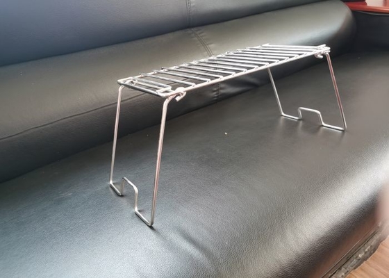 Heavy Duty Sus 316 Barbecue Grill Mesh Tahan Panas Tinggi Ukuran Disesuaikan Anti Lengket