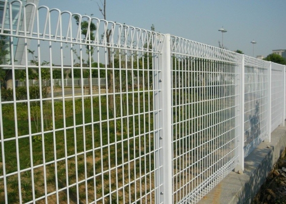 Pagar Roll Top Loop Ganda Dilapisi Pvc Hijau Modern