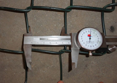 Playground Metal Chain Link Pagar Ketahanan Korosi Mesh Mudah Untuk Menginstal