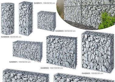 Gabion Mesh Dilas Ramah Lingkungan, Kotak Penanam Gabus Anti Korosi Untuk Halaman