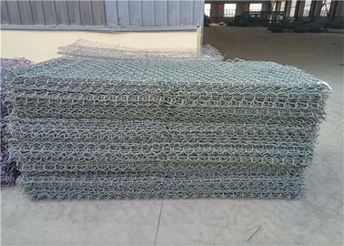 Keranjang Gabion Logam Hexagonal Tahan Aus Untuk Perlindungan Erosi Tanah