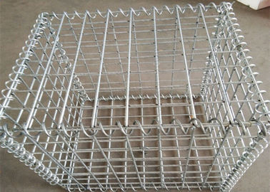 Wire Mesh Zinc Dilapisi Berat Kinerja Tahan Korosi 100 * 100 Mm
