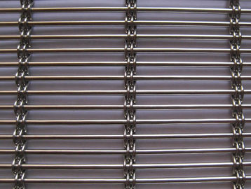 Panel Welded Wire Mesh / Arsitektur Woven Mesh Untuk Interior Dan Di Luar Rumah