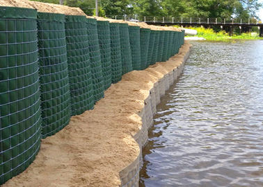 Panjang Kehidupan Las Pertahanan iter Penghalang / Gabion Mesh Box Untuk Kontrol Banjir