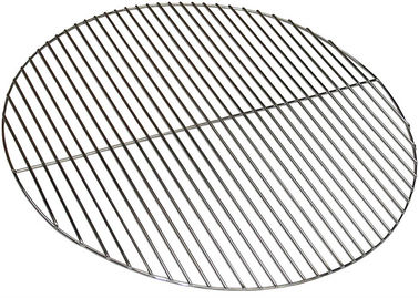 Putaran Berbentuk Stainless Barbecue Grill Mesh Mat Untuk Kegiatan Di Luar Rumah