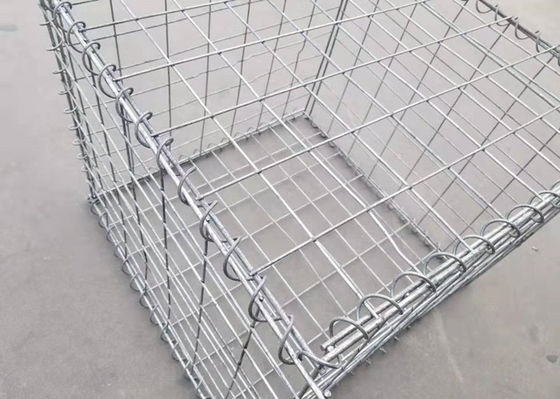 Keamanan Gabion Box Pertahanan iter Penghalang Dipenuhi Dengan Pasir