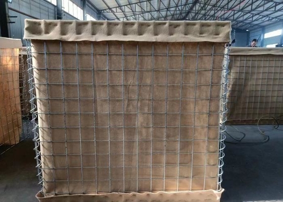 Aman Dan Landscaping Dibuat Mudah Dilas Gabion Box Pertahanan iter Penghalang 76.2 X 76.2mm 4.0mm