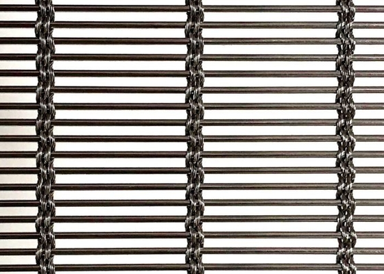Pusat Perbelanjaan Gym Dekoratif Wire Mesh Ss304 Pembatas Layar