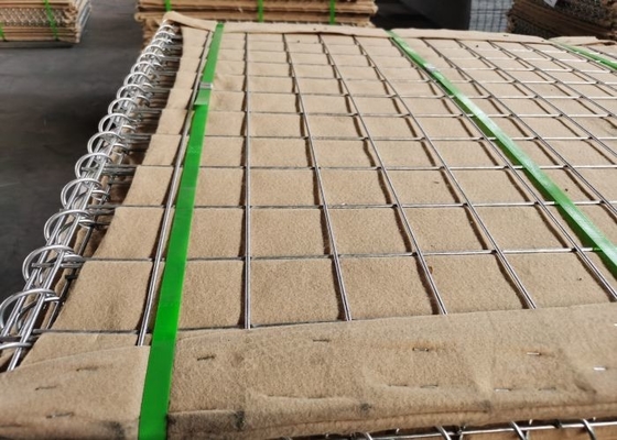 1mx2m High Intensity Clashproof Gabion Barriers Digunakan Untuk Fortifikasi iter