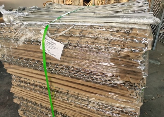 1mx2m High Intensity Clashproof Gabion Barriers Digunakan Untuk Fortifikasi iter