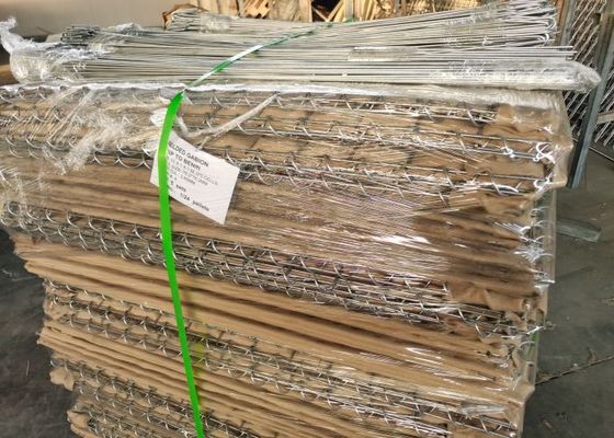 1mx2m High Intensity Clashproof Gabion Barriers Digunakan Untuk Fortifikasi iter