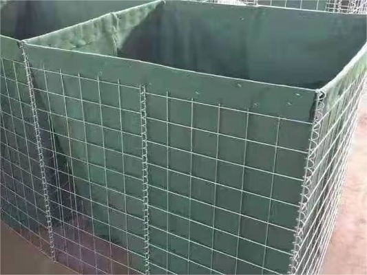Zinc Coated Welded Defensive Wall Type Penghalang Pertahanan Untuk Tembok Pasir iter Atau Kontrol Banjir