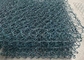 Kekuatan Tinggi PVC Hijau Tua Dilapisi Hexagonal Gabion Wire Mesh Sebagai Dinding Penahan