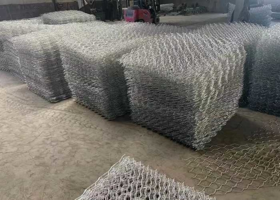 Kekuatan Tarikan Kasur Gabion dengan Lapisan PVC Hijau