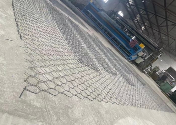Keranjang Gabion Logam Dengan Lapisan Seng Tinggi / Metode Konstruksi Mudah Sertifikasi ISO9001