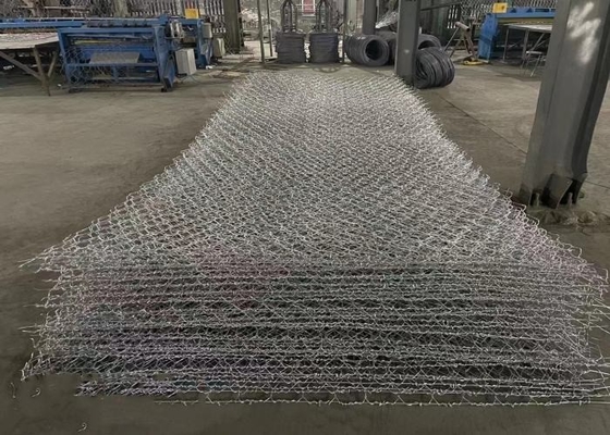 Galvanized Steel Wire Gabion Kasur awet ramah lingkungan