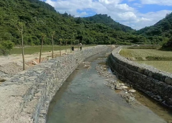 Gabion Mesh (6cm x 8cm) Perfect untuk berkebun dan lansekap, Hot-dipped Galvanized