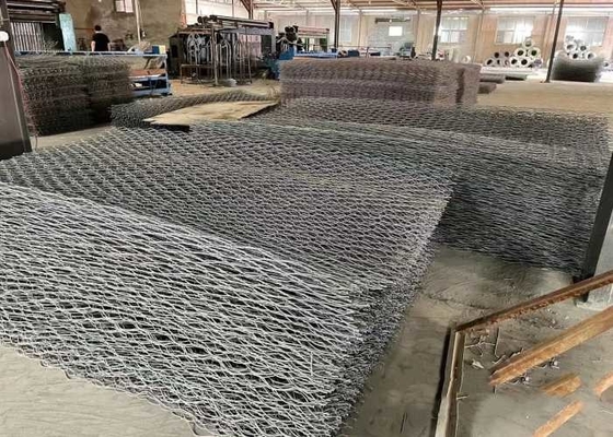 Kasur Gabion Galvanis 4.0mm Ukuran Mesh 60x80mm