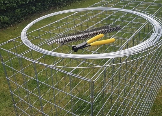 Galvanized Anti Rust Welded Mesh Gabion Untuk Perlindungan Lereng