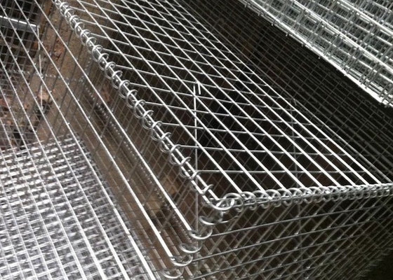 Pvc Coating Welded Gabion Panel Untuk Dinding Gabion Penahan Tugas Berat