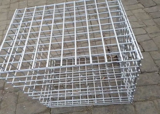 Pvc Coating Welded Gabion Panel Untuk Dinding Gabion Penahan Tugas Berat