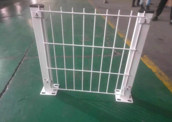 Pagar Roll Top Anti Korosi Tinggi 2m Permukaan Dilapisi Pvc Hijau Tua