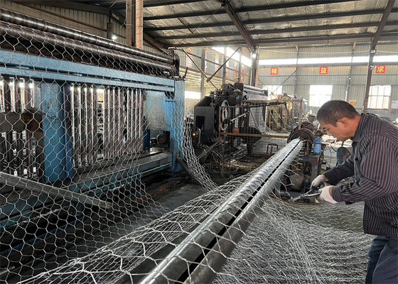 50mm X 50mm Gabion Wire Mesh Kontrol Dan Panduan Air Atau Banjir