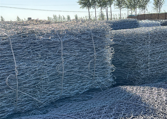 50mm X 50mm Gabion Wire Mesh Kontrol Dan Panduan Air Atau Banjir
