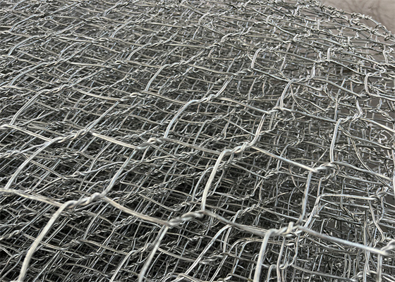 Matras Gabion Galvanis yang Kuat dan tahan lama dengan kekuatan tarik 380-550mpa