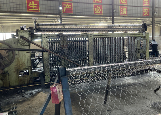 Perlindungan aliran sungai Keranjang Gabion logam dengan umur lebih dari 10 tahun