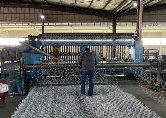 Kotak Gabion dengan ukuran kandang yang dapat disesuaikan