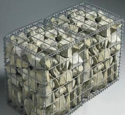 Ekonomi Heksagonal Las Mesh Gabion Keranjang untuk dinding penyangga Las Mesh Kandang