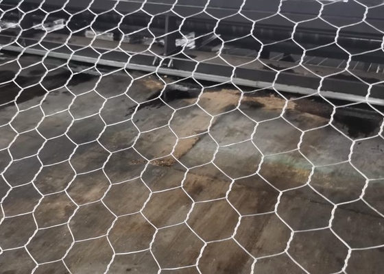 Perlindungan aliran sungai Keranjang Gabion logam dengan umur lebih dari 10 tahun