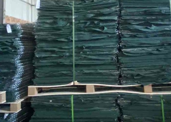 5.0mm Mesh Wire Zinc Coated Wire Panel Penghalang iter Untuk Solusi Keamanan Sementara