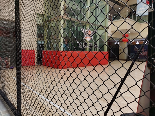 Tensile Strong Chain Link Fence Mesh Galvanized PVC dilapisi