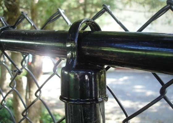 Bespoke Roll Carbon Steel Rhomboid Chain Link Fence Mesh Untuk Perumahan Atau Pertanian