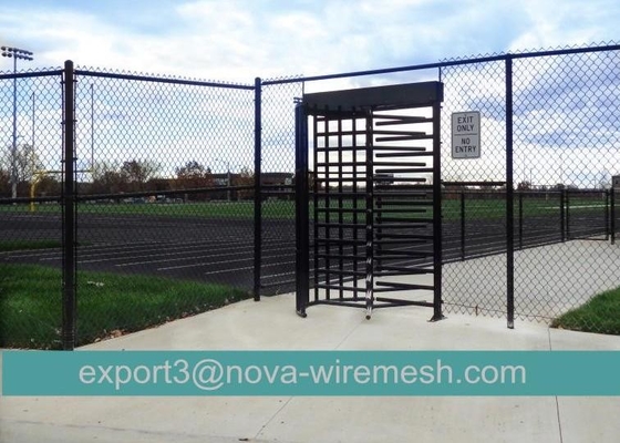 Bespoke Roll Carbon Steel Rhomboid Chain Link Fence Mesh Untuk Perumahan Atau Pertanian