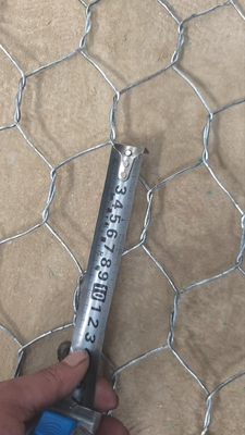 Kawat Gabion Heksagonal Galvanis untuk Stabilisasi Lereng