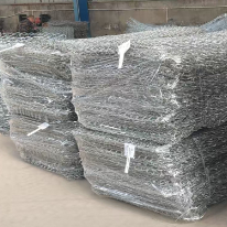 Kawat Gabion Galvanis 60x80mm untuk Pengendalian Erosi dan Dinding Penahan
