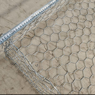 Kawat Gabion Galvanis 60x80mm untuk Pengendalian Erosi dan Dinding Penahan