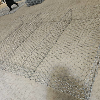Kawat Gabion Galvanis 60x80mm untuk Pengendalian Erosi dan Dinding Penahan