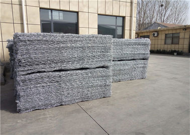 Galvanized Steel Wire Zinc Coated Gabion Baskets Untuk Solusi Bangunan Berkelanjutan