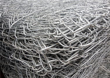 Eco Friendly Galvanized Wire Gabion basket PVC Coated Metode Konstruksi Mudah Pengendalian Banjir Gaibon Basket