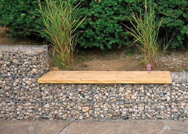 Durable Welded Mesh Gabions / Batu Dinding Kandang Kawat Berlaku Untuk Lansekap