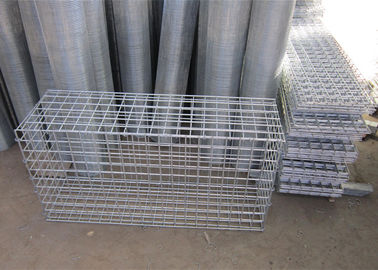 Perlindungan Pantai Barrier River Control Gabion Basket 3 - 6 Mm Wire Gauge